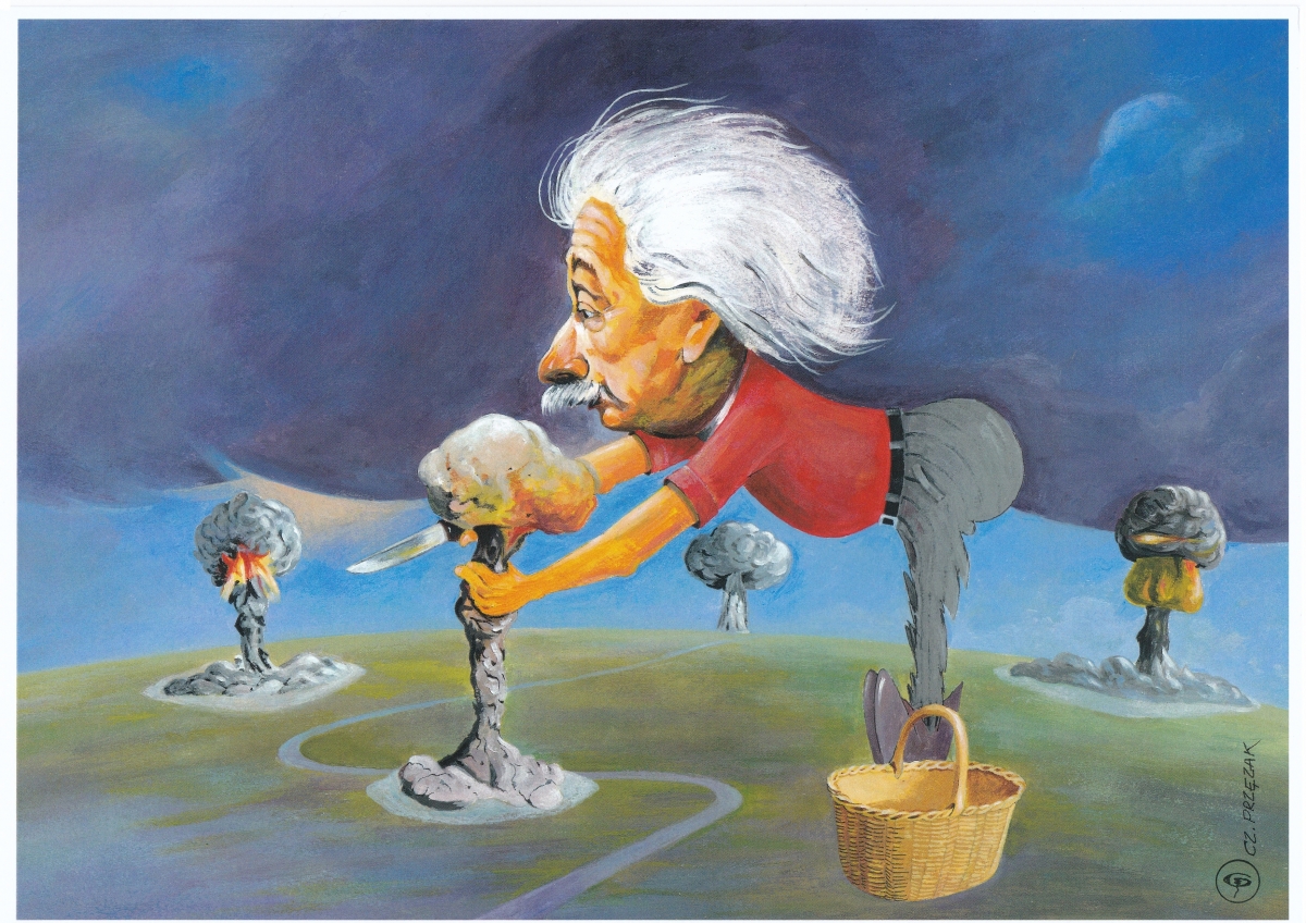 Albert Einstein — Czesław Przęzak